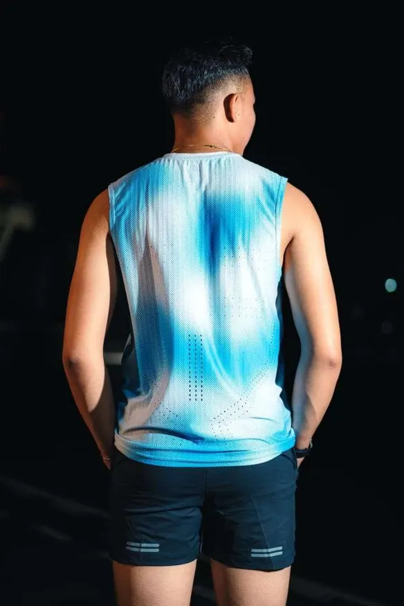 Glacier Pulse Singlet